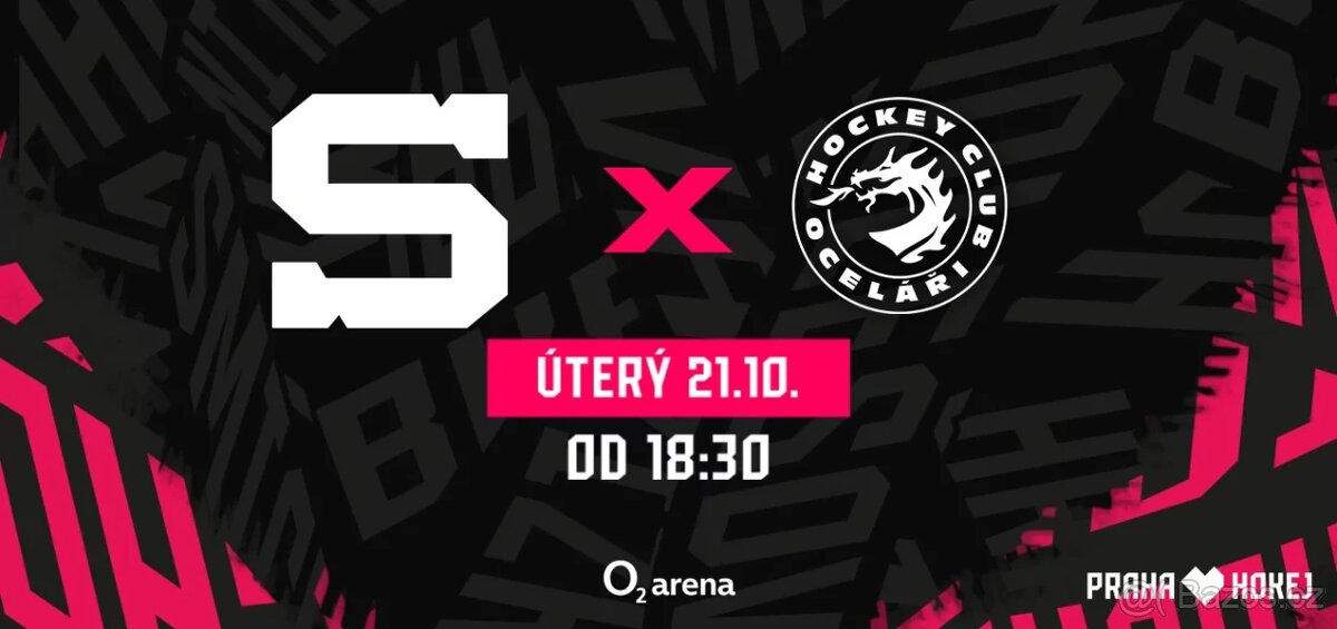 VIP vstup - SPARTA - Třinec - klubové patro O2 Aréna