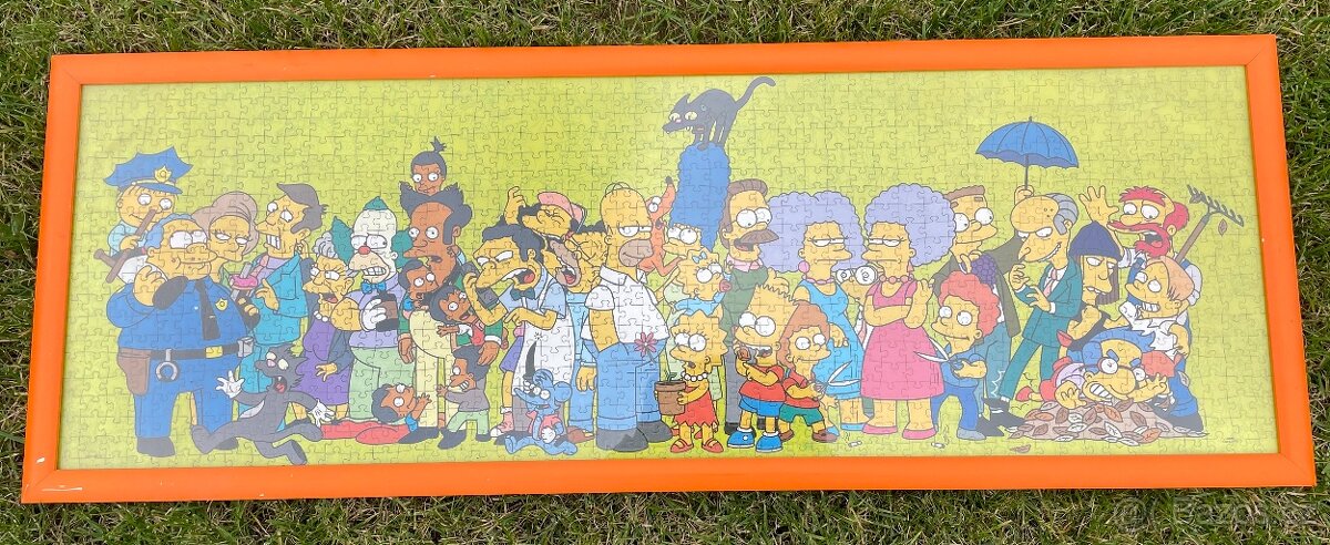 Sada 3 puzzle - motiv Simpson
