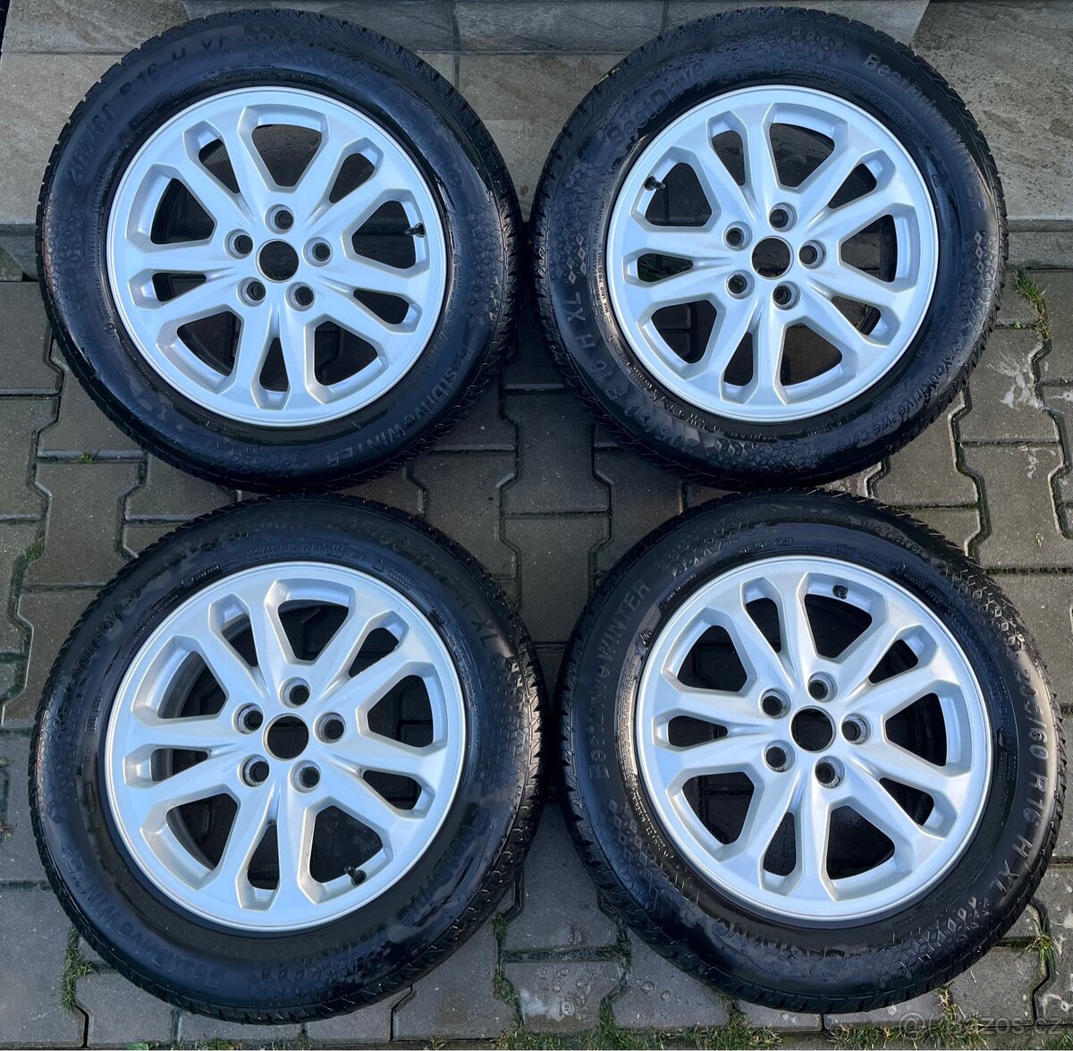 Alu Ford, 5x108, R16, zimní sada