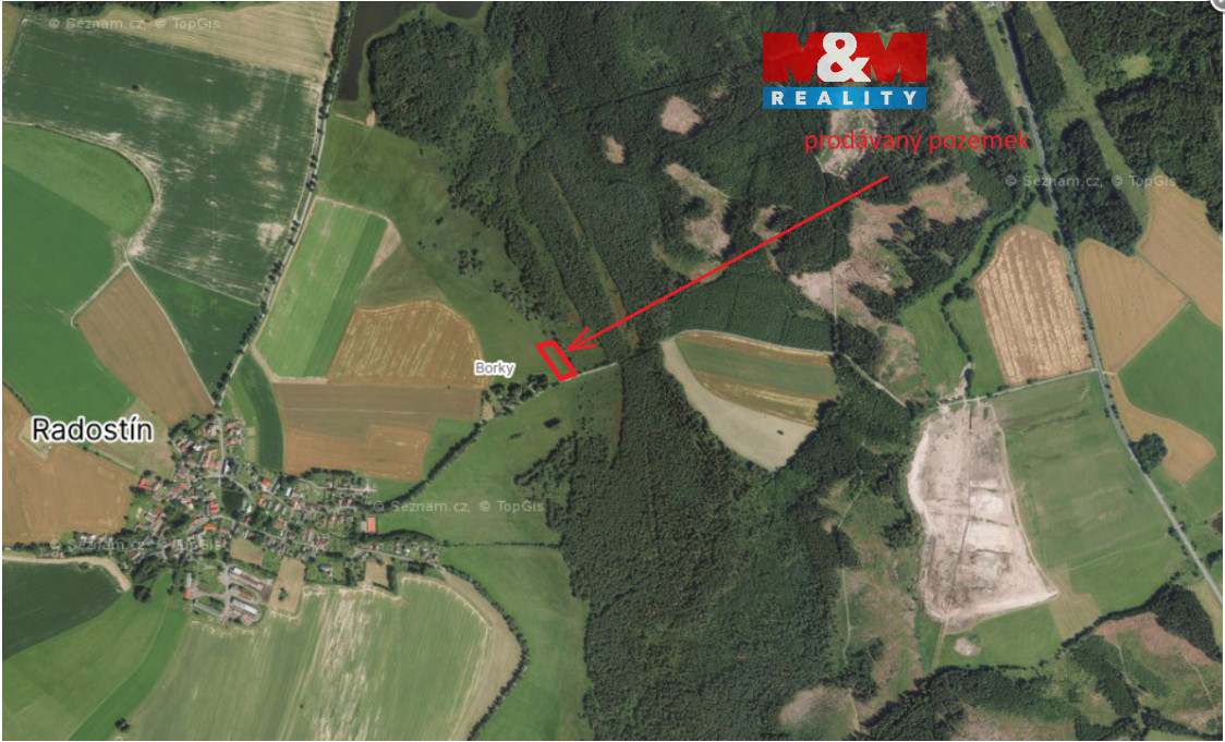 Prodej louky ve Vojnově Městci