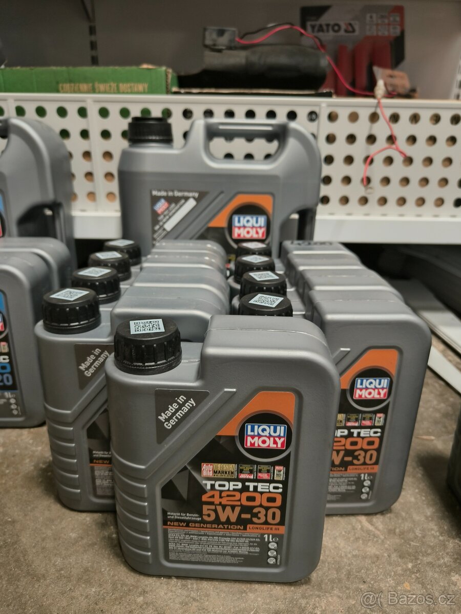 LIQUI MOLY originální oleje TopTec 5w30 C3