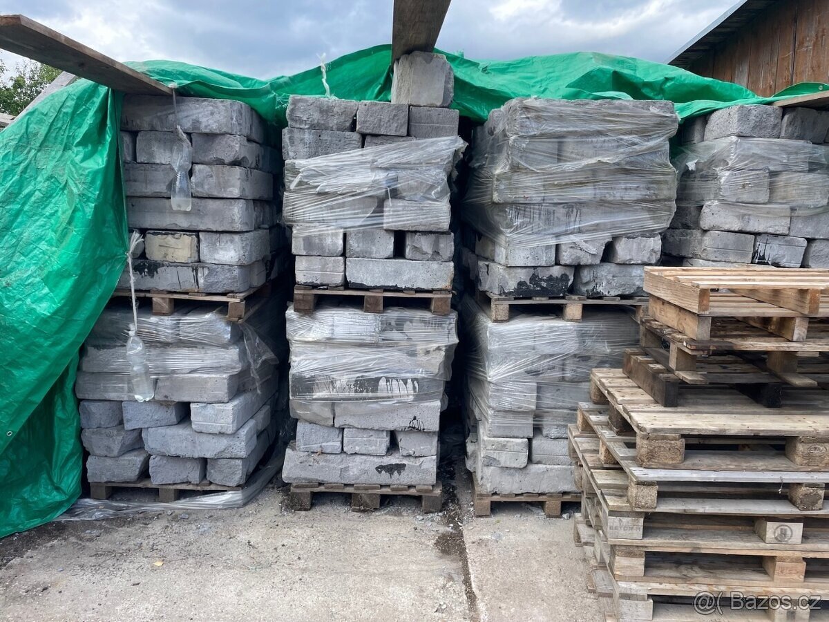 Plynosilikátové tvárnice (cihly) – větší množství