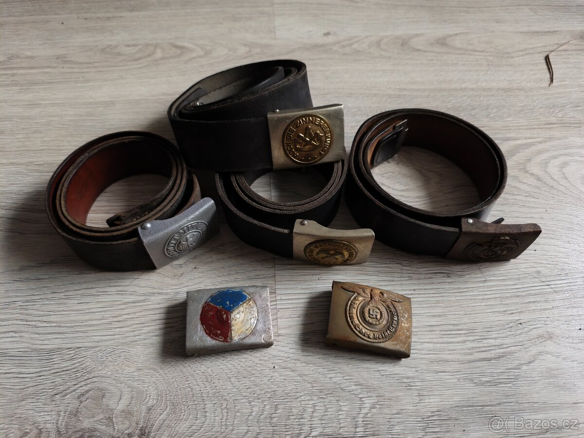 Německé přezky plus opasky