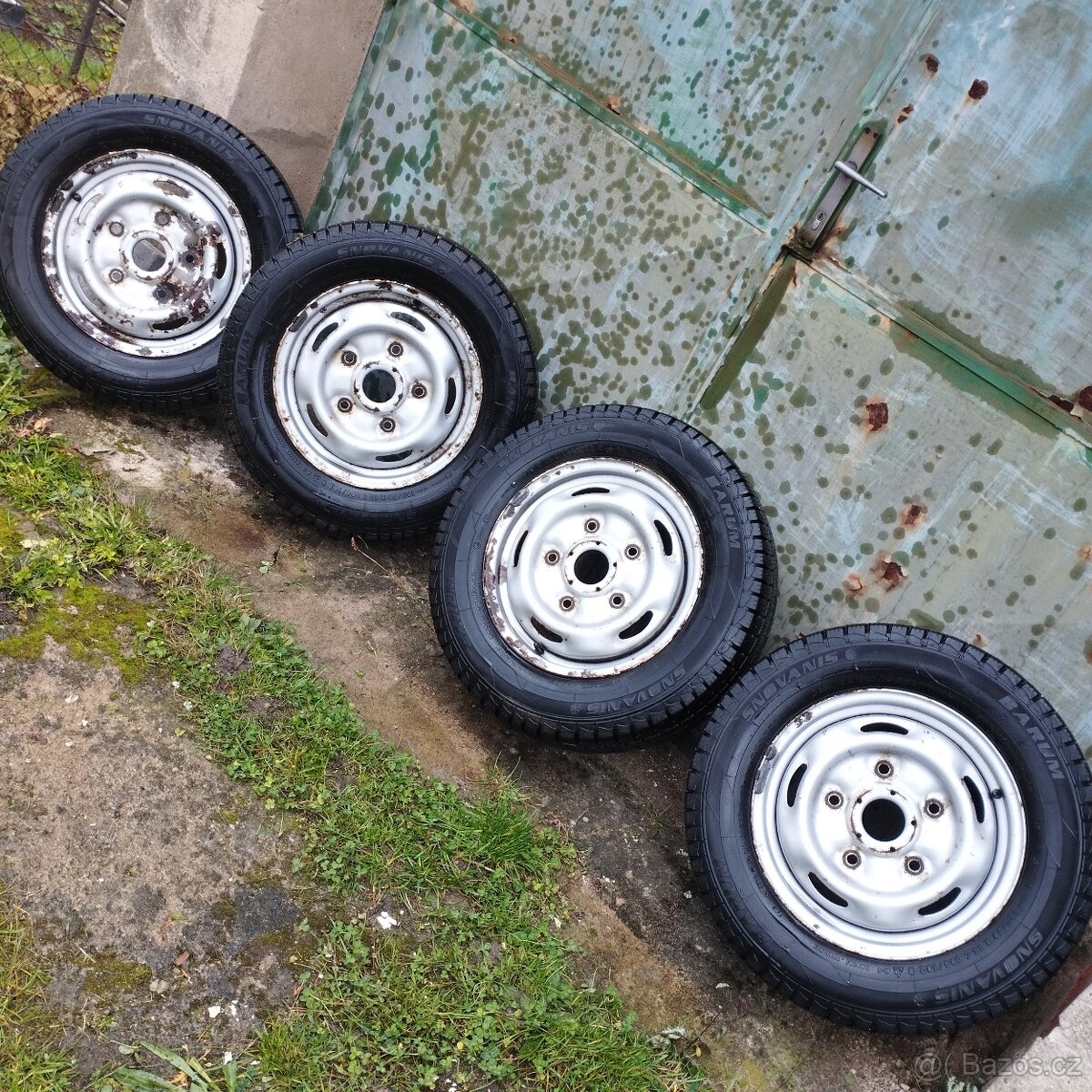 Zimní kola Ford Transit 195/70 R15C – disky 5×160