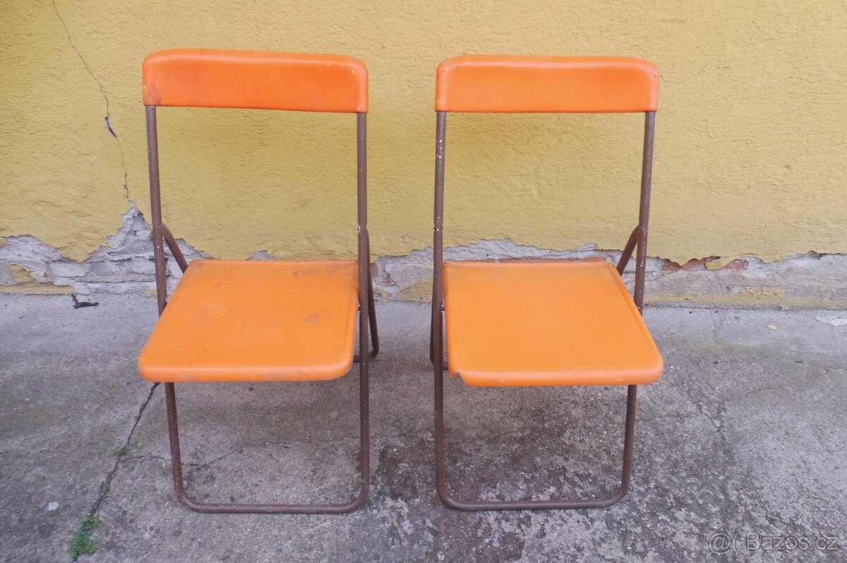 Retro skládací židle