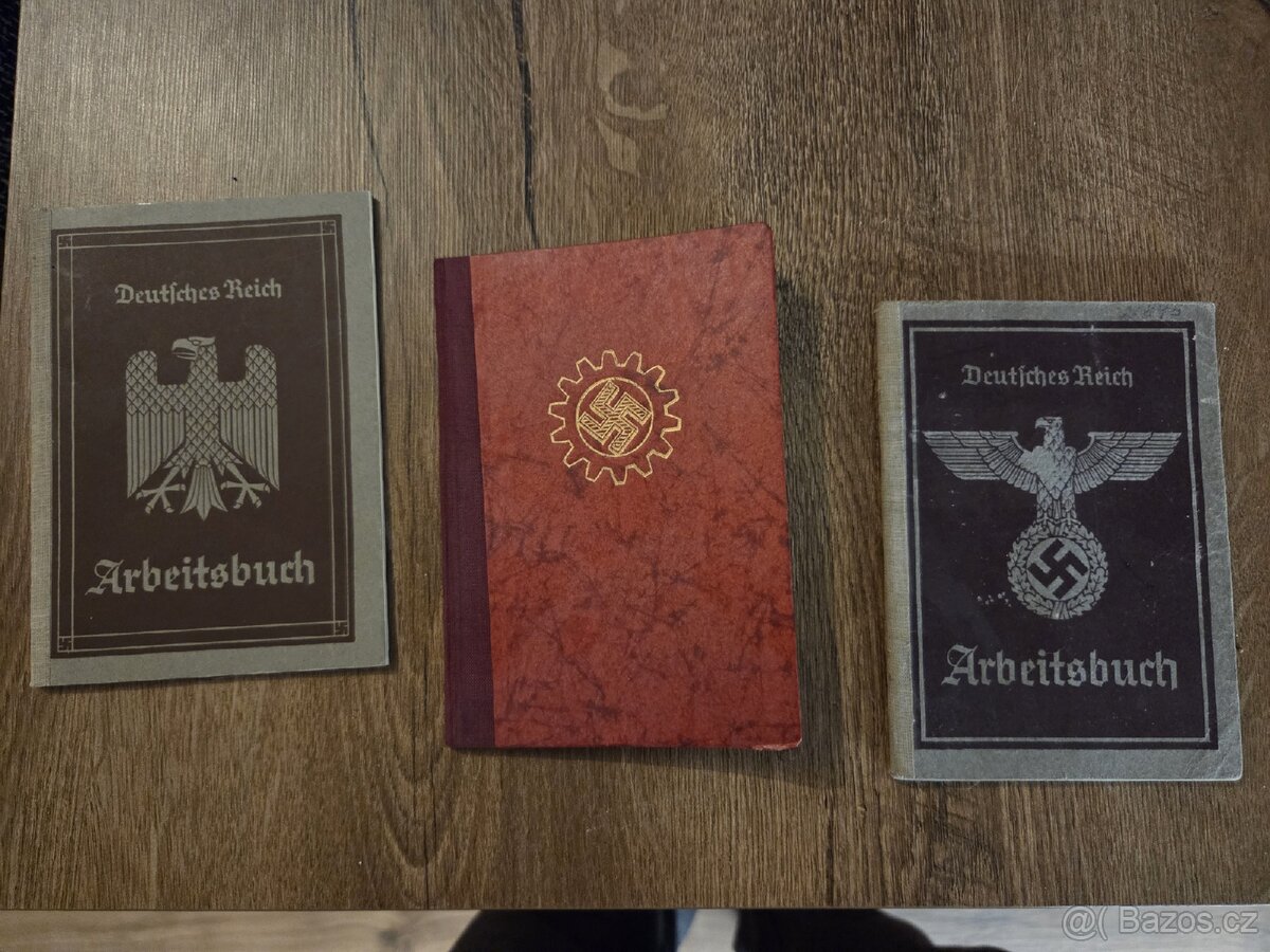 Pracovní a stranická knížka