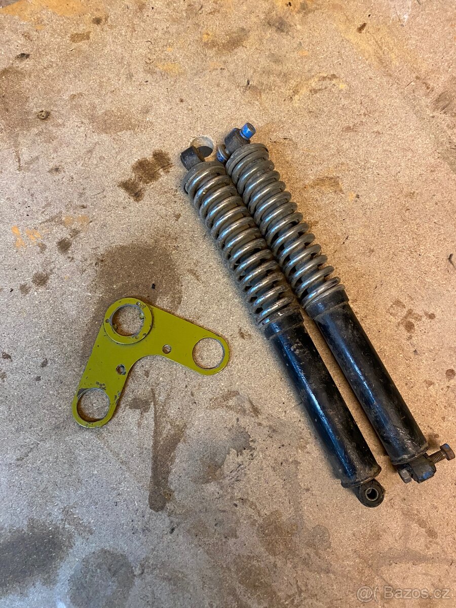 Tlumiče a brýle jawa pionýr mustang