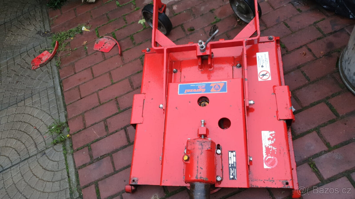MF70 mulčovač – minimálně jetý, TOP stav, lze poslat