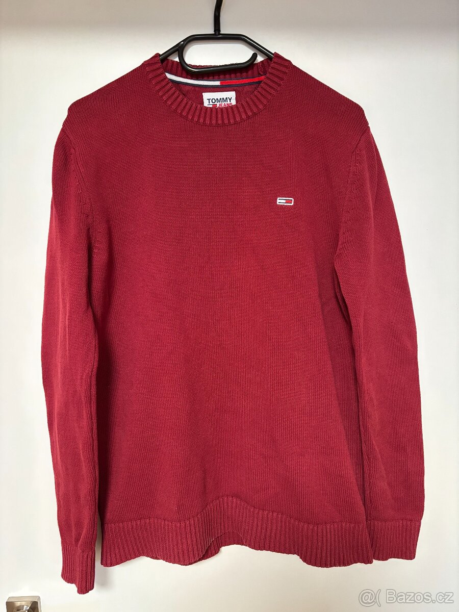 Pánský svetr Tommy Hilfiger Tommy Jeans, vel. S