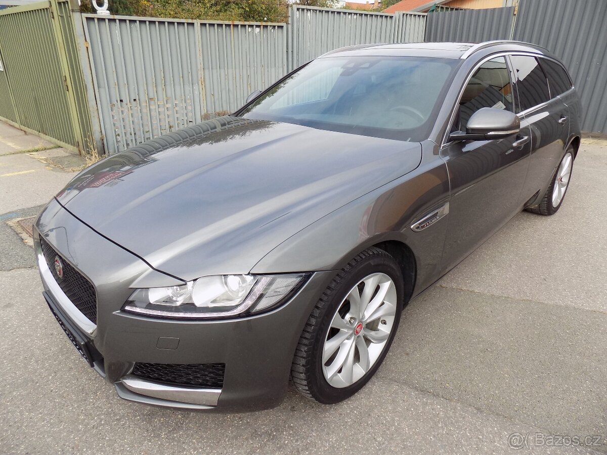 Jaguar XF 20D 132 KW KŮŽE PANORAMA