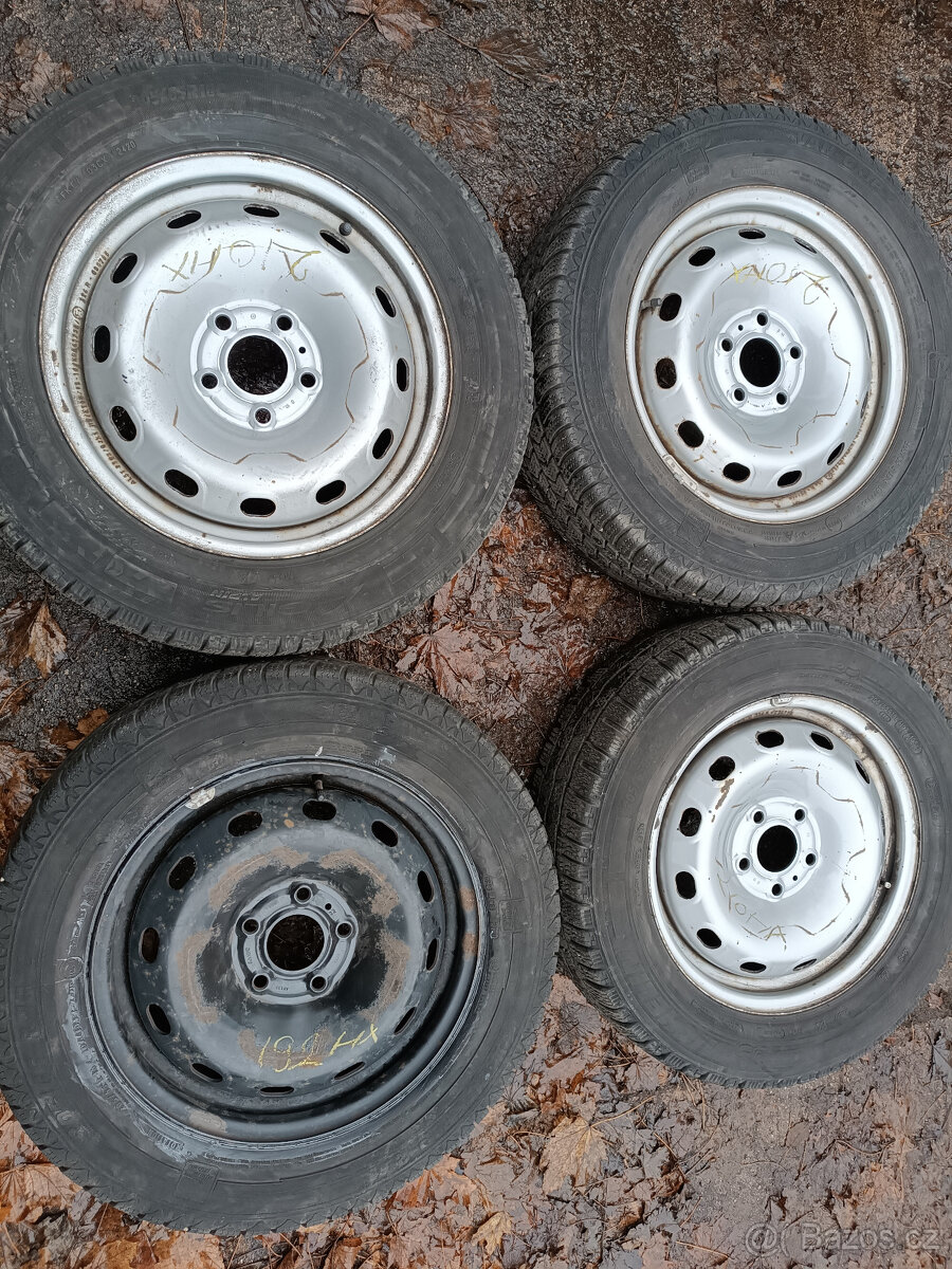 Trafic / Vivaro - disky 6x16 et50 + zimní 205/65/16C