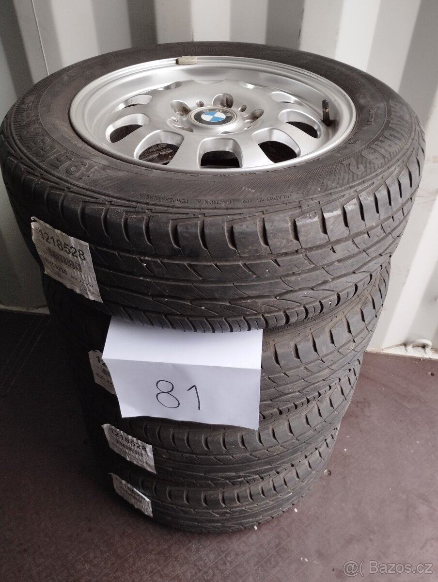 č.81 195/65 R 15 + ALU kola - 3.000Kč cena za 4ks