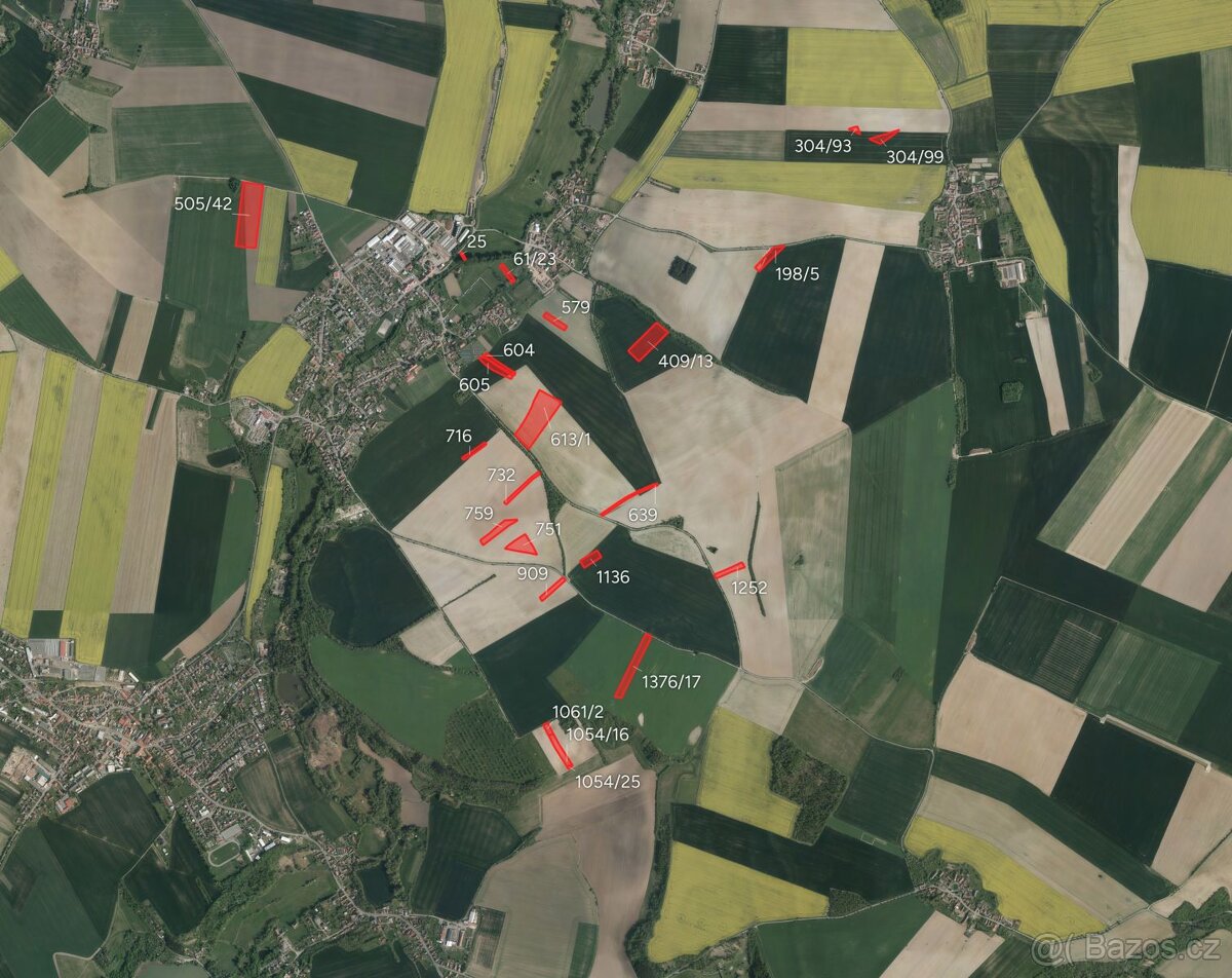 Zemědělská půda, prodej, Rosice, Chrudim