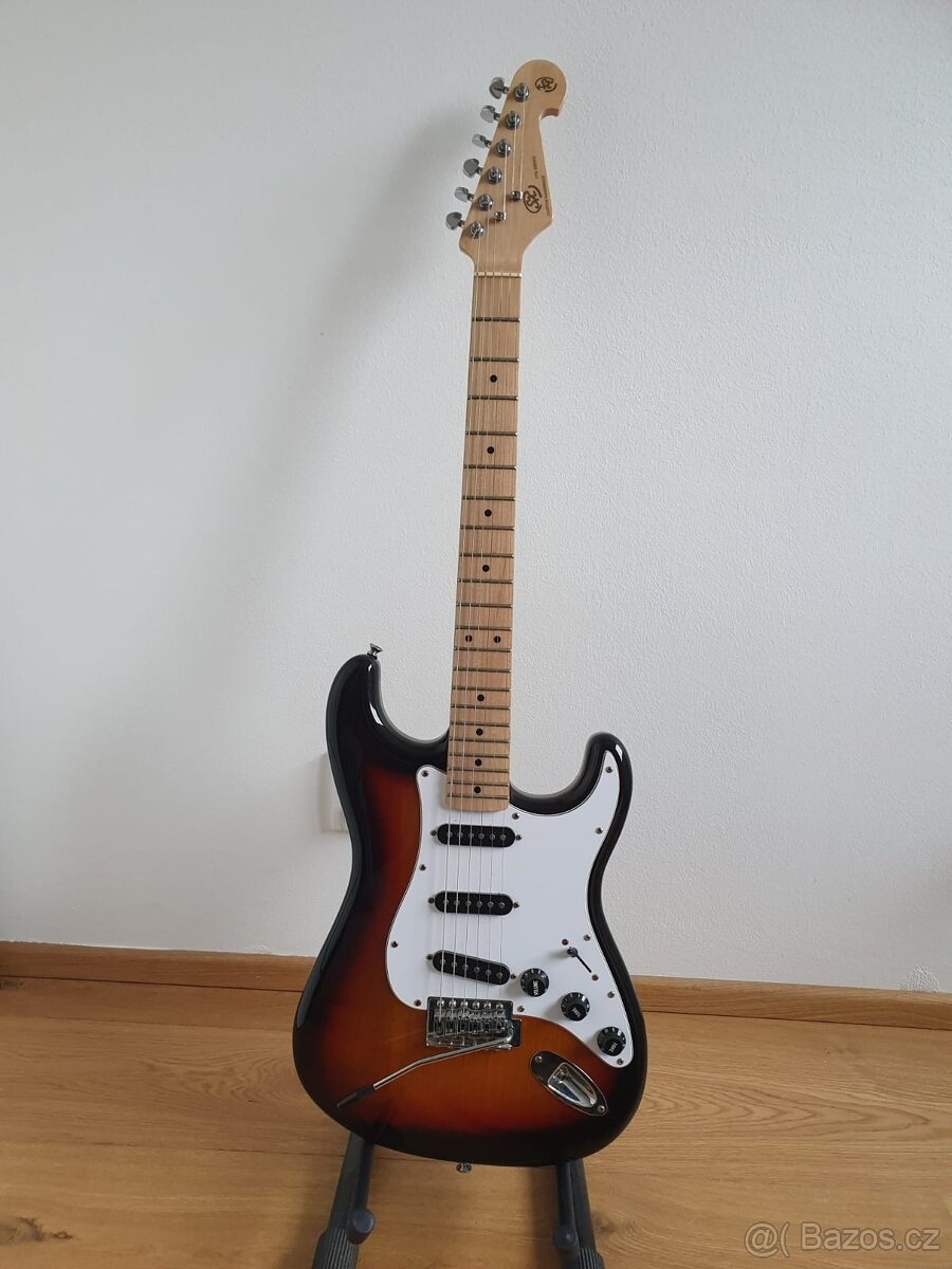 Elektrická kytara SG Stratocaster + obal