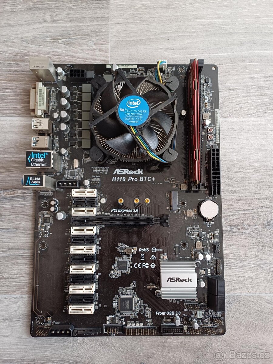 Základní deska ASRock H110 pro BTC+