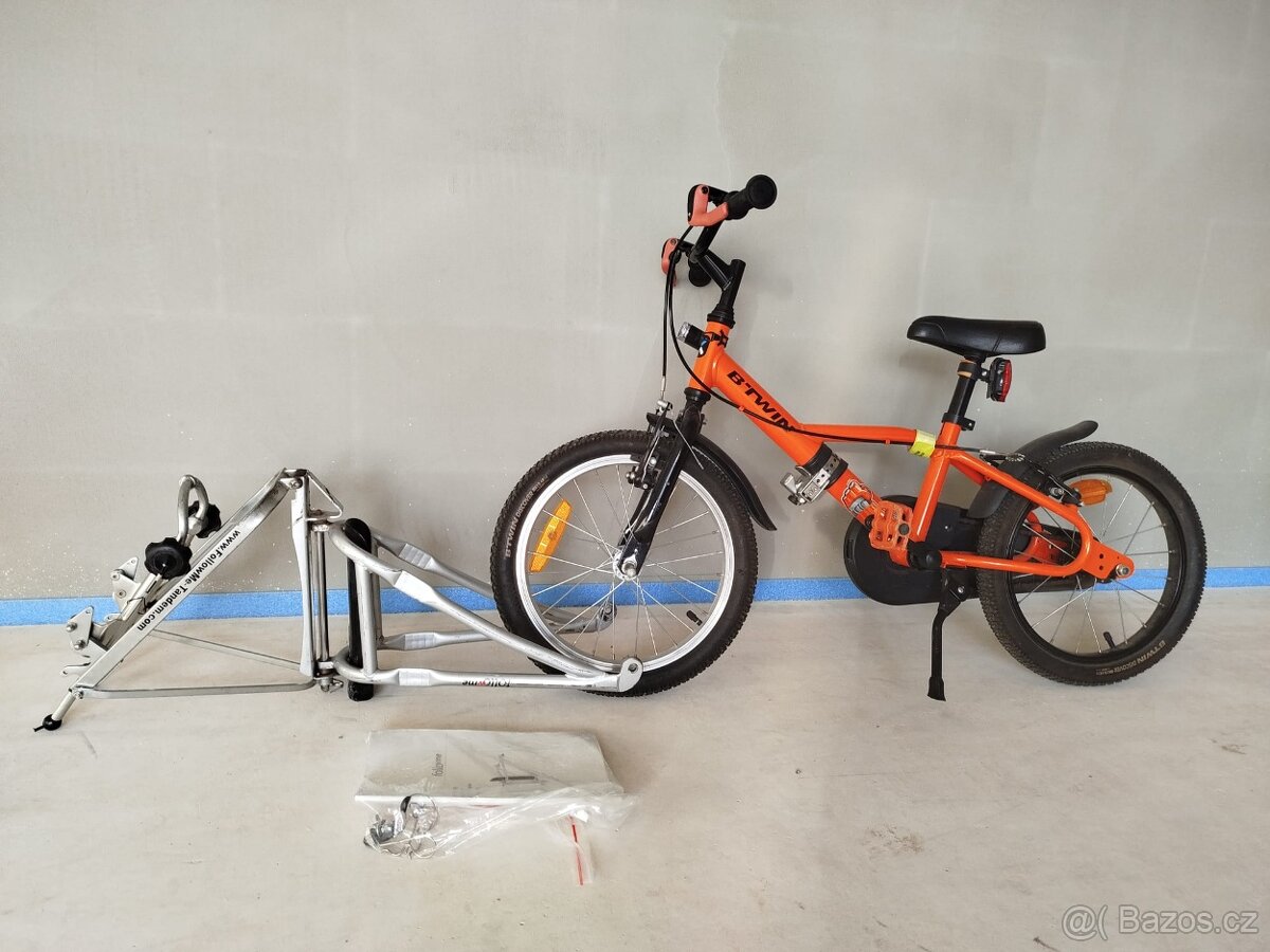 Kolo 4-6 let Btwin+ follow me tandem