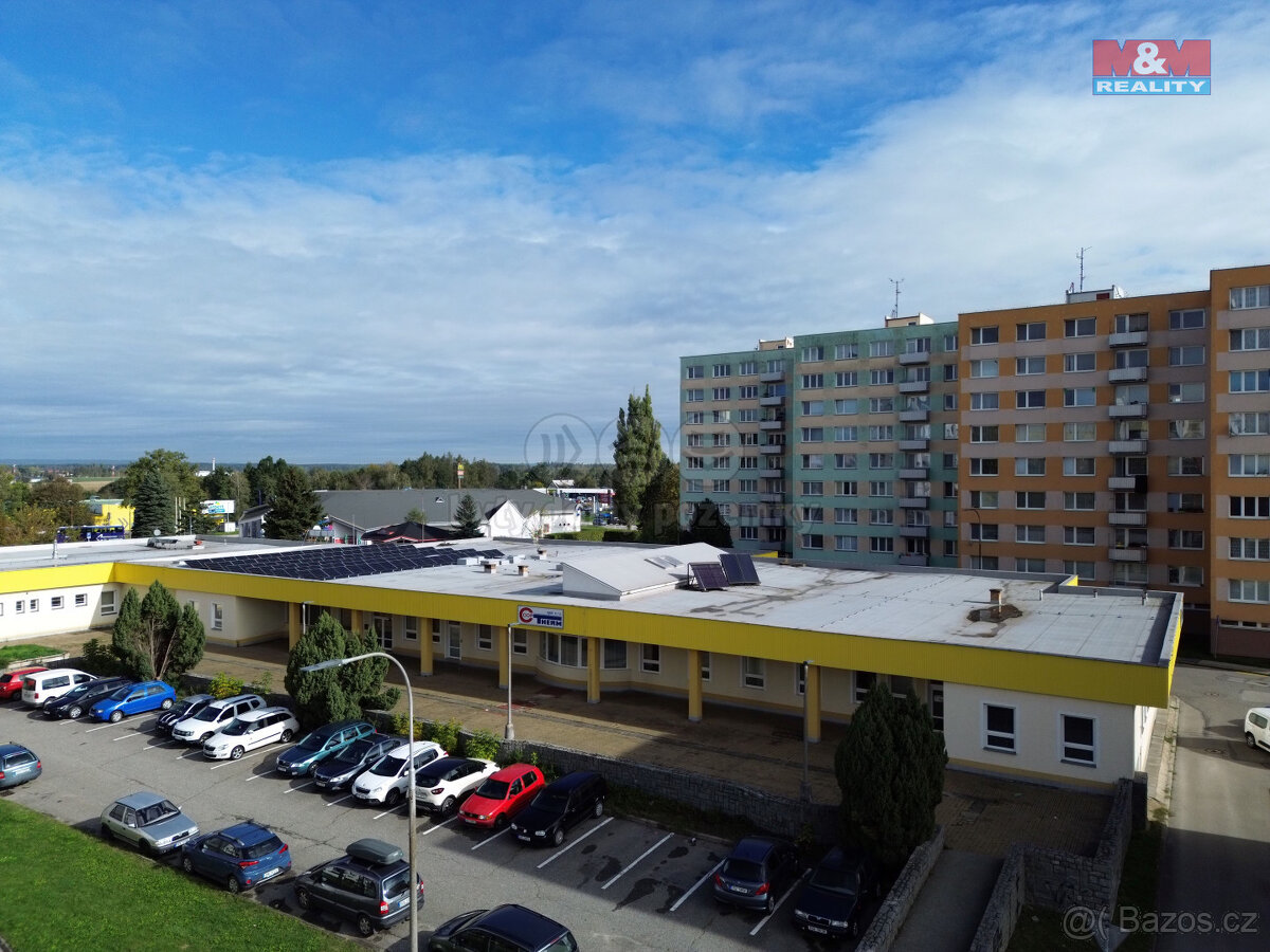 Pronájem obchod a služby, 375 m², Jindřichův Hradec