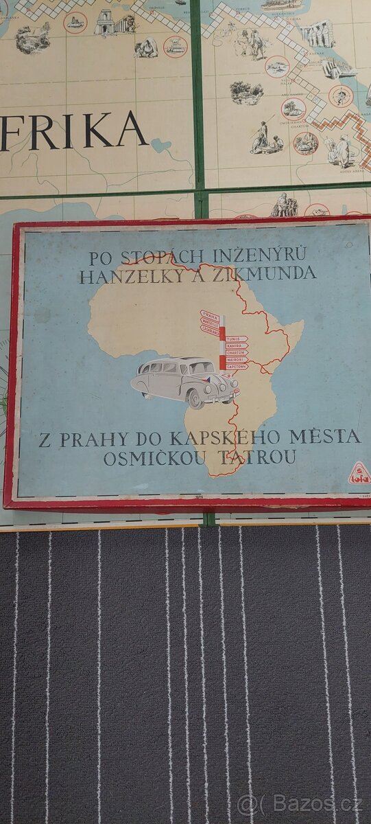 Tatra 87 stará stolni hra TOFA