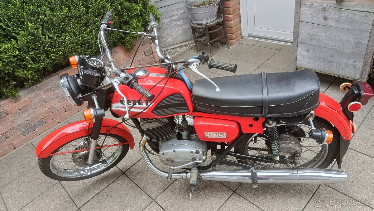 ČZ 175/487 1986 Moto škola - autoškola
