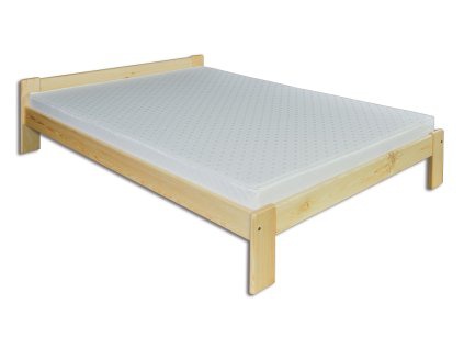 Postel z masivu 120 cm šířka včetně roštu a matrace