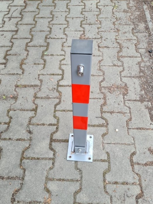 Sklopna parkovaci zabrana,vc klicu
