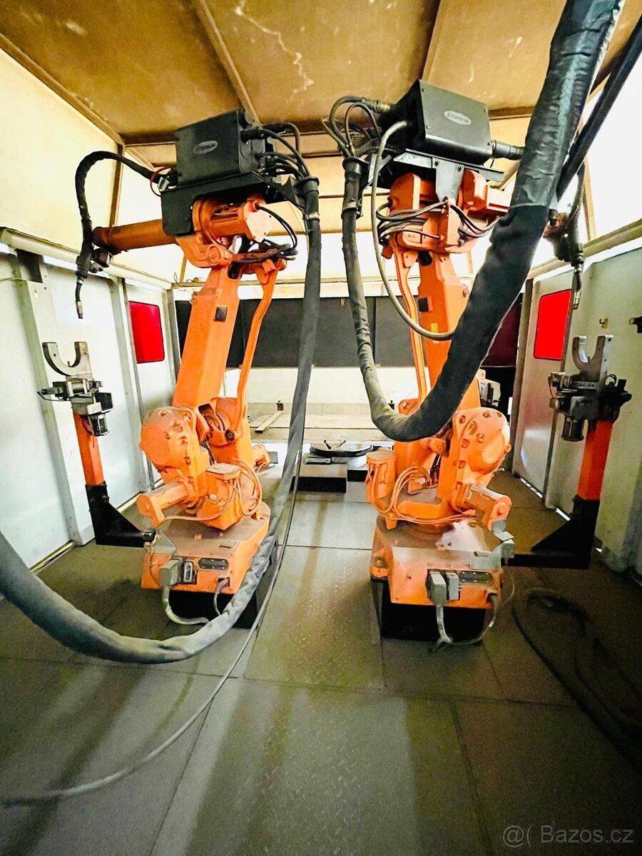 Robotická svařovací buňka Robolution 2x ABB IRB 2400L