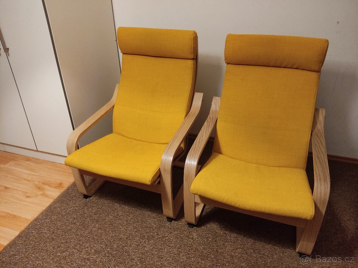 Kreslá IKEA Poäng