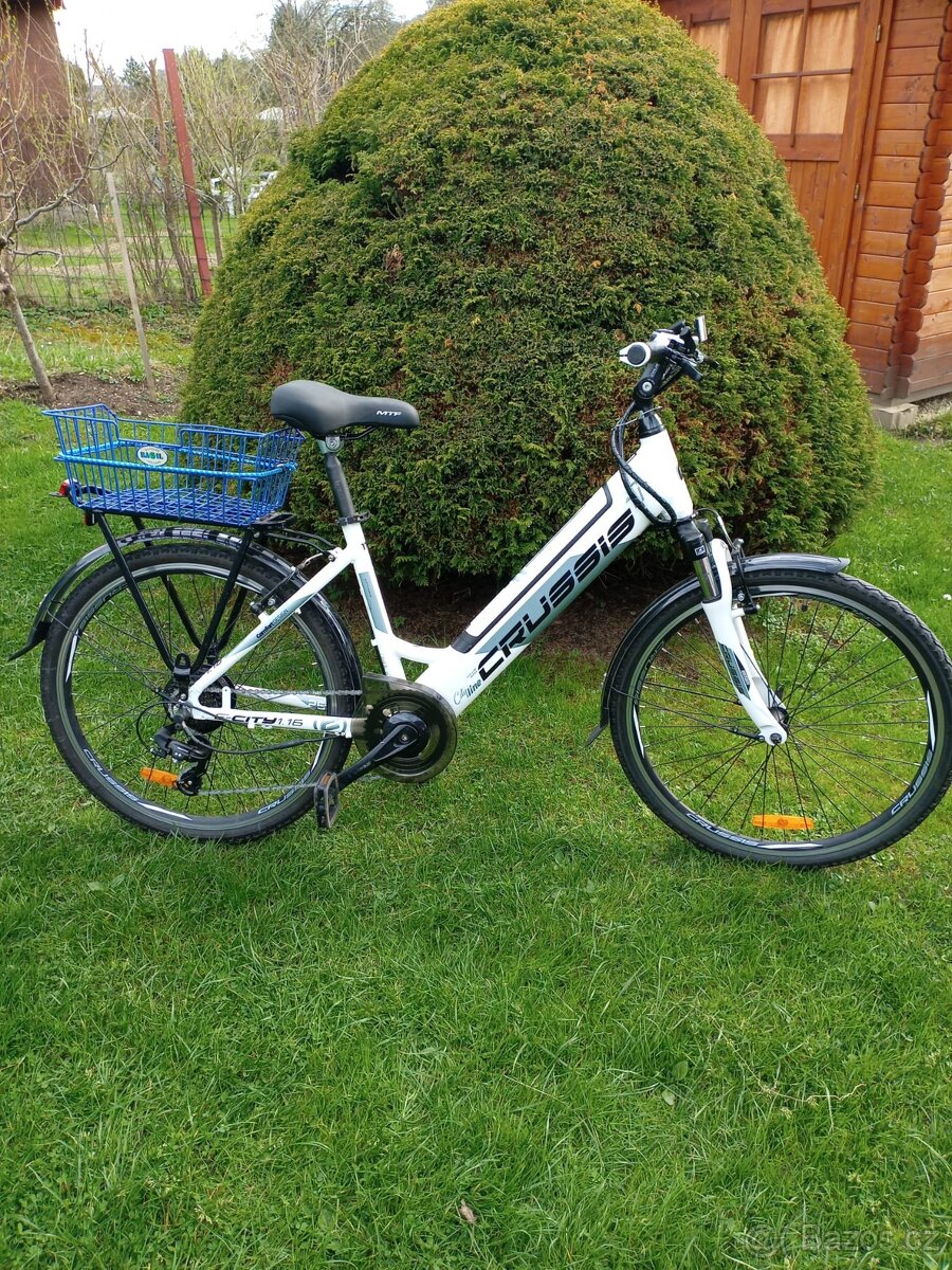 Prodám dámské elektrokolo CRUSSIS – jako nové