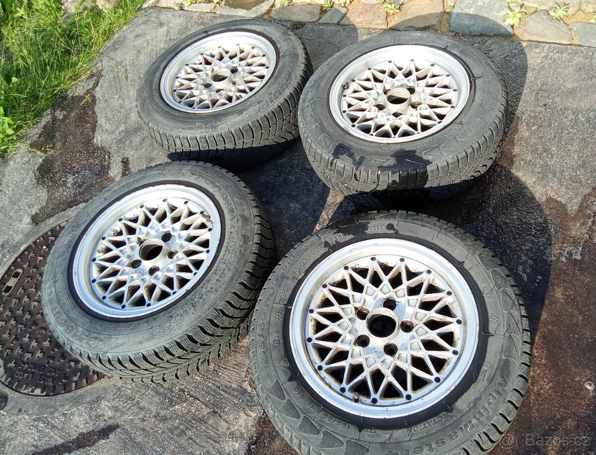 ALU disky ATS na Opel, 5x110 R15, ET33, střed. otvor 65,1mm