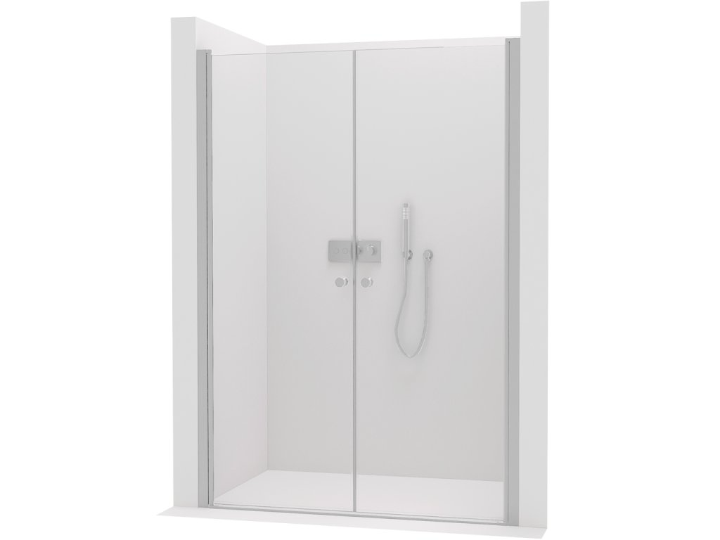 Skleněné sprchové dveře 120cm
