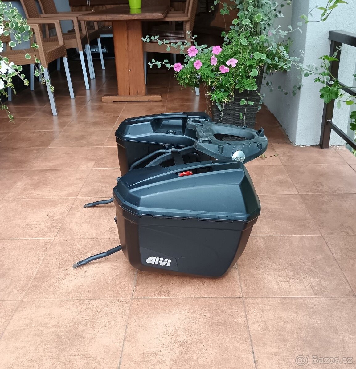 Kufre Givi + nosiče Yamaha FZ6