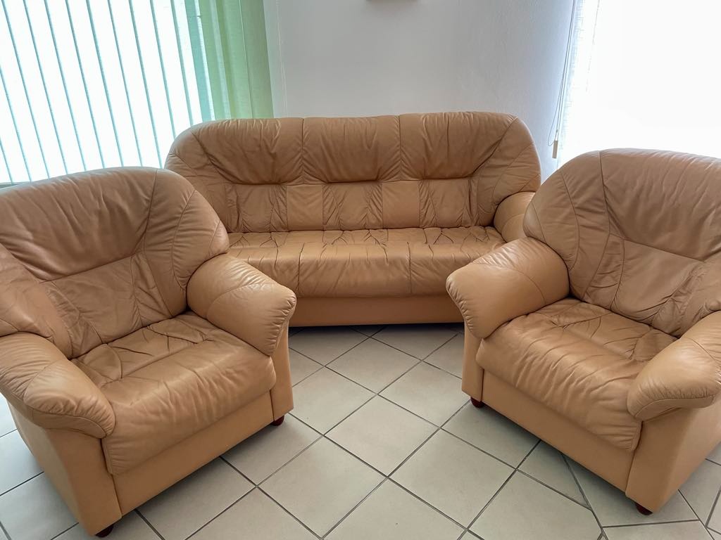 Kožená sedací souprava