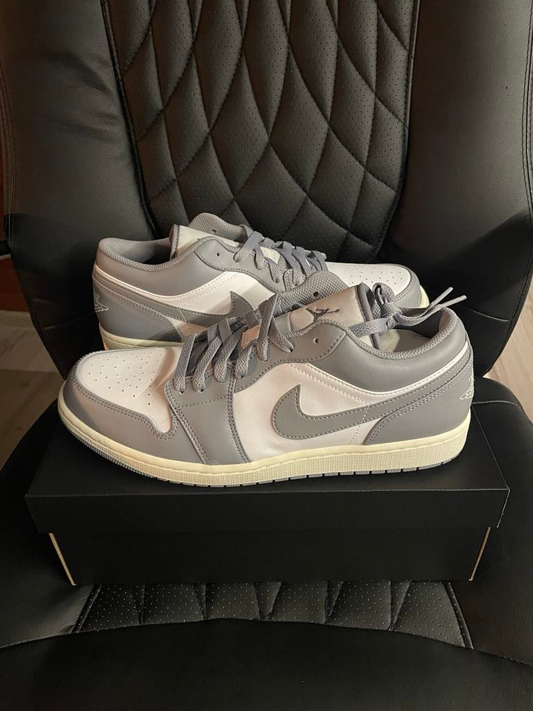 Air Jordan 1 Low Vintage Stealth Grey