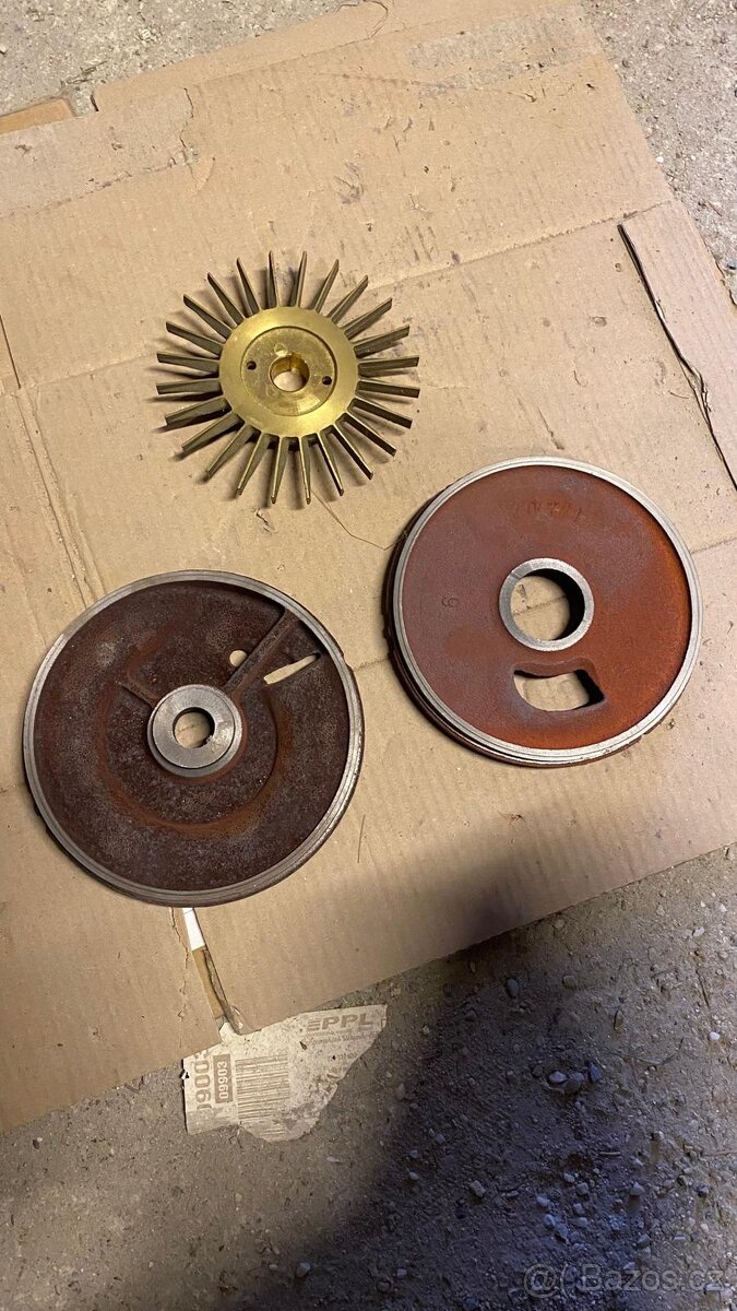 SIGMA SVA 32 - nepoužité oběžné kolo sací a výtlačná vložka