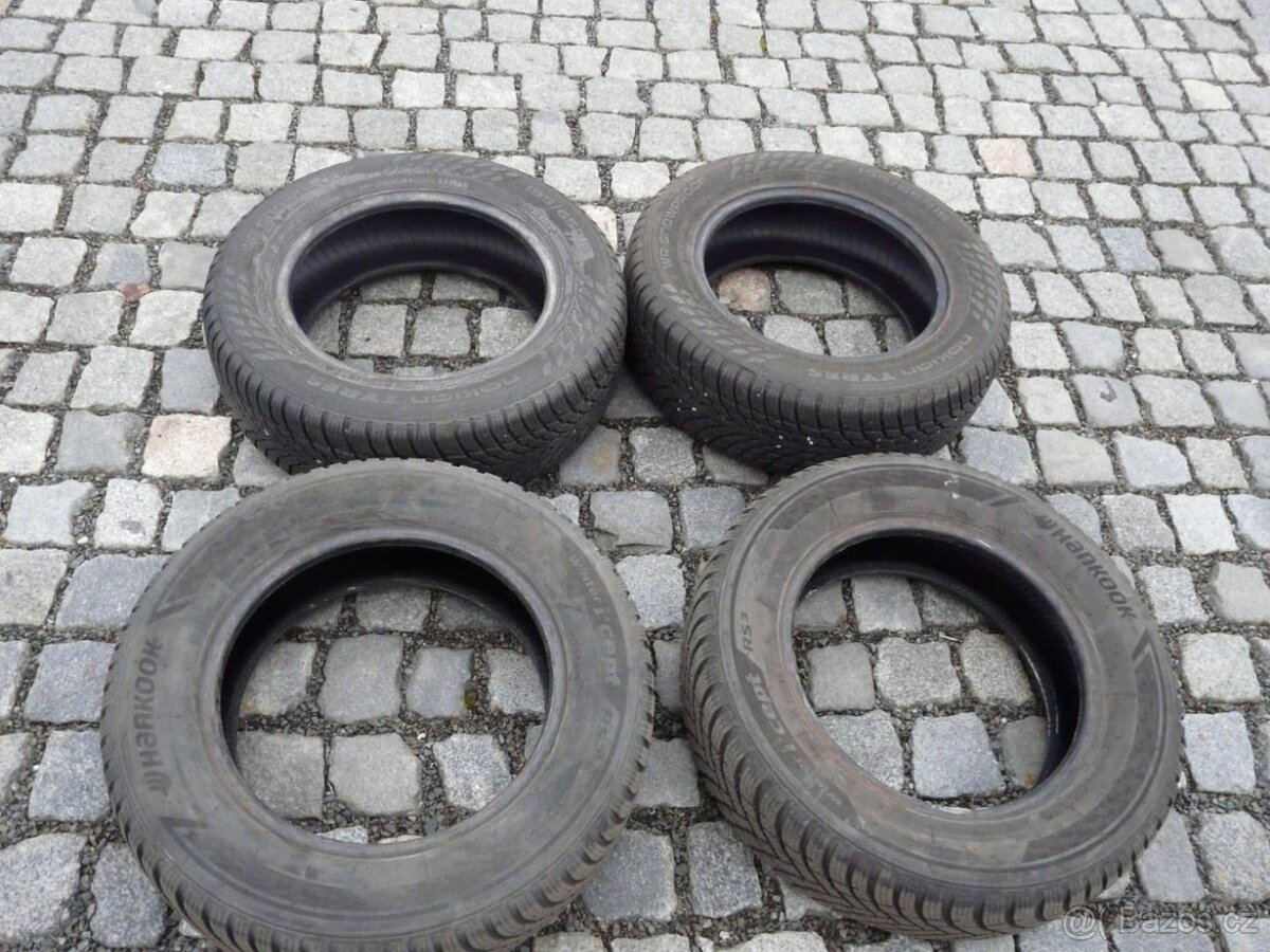 ZIMNÍ PNEU 195/65R15 NOKIAN , HANKOOK