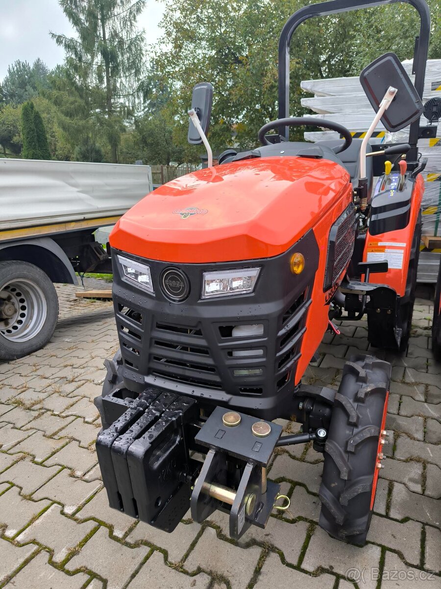 Traktor LAND X 254 na SPZ 4x4,  25 koní TOP cena