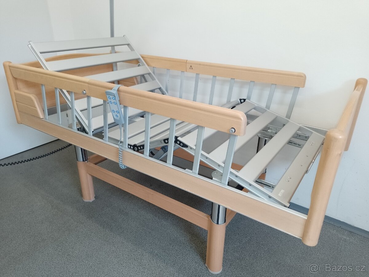 ELEKTRICKÁ polohovací postel Völker se ZÁRUKOU