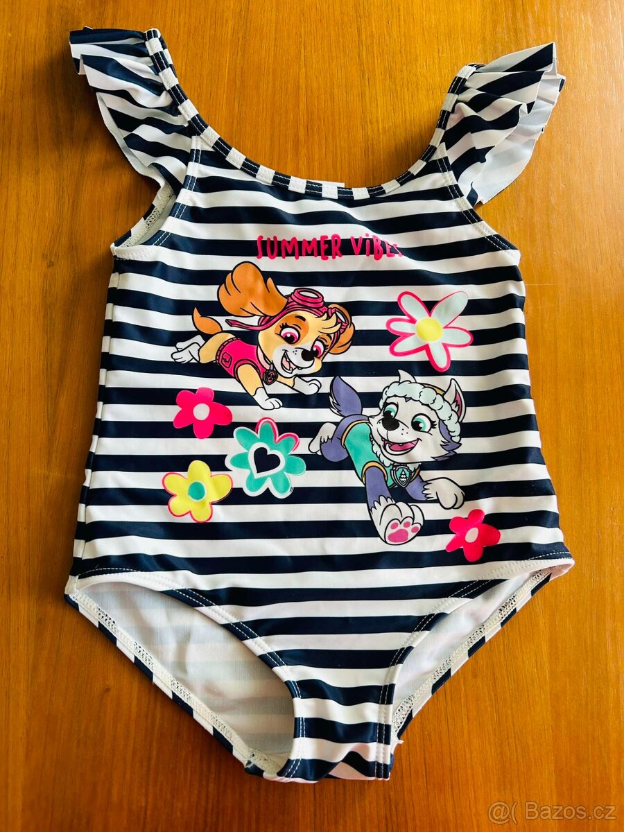 Nové plavky - vel. 2 až 3 roky, TLAPKOVÁ PATROLA