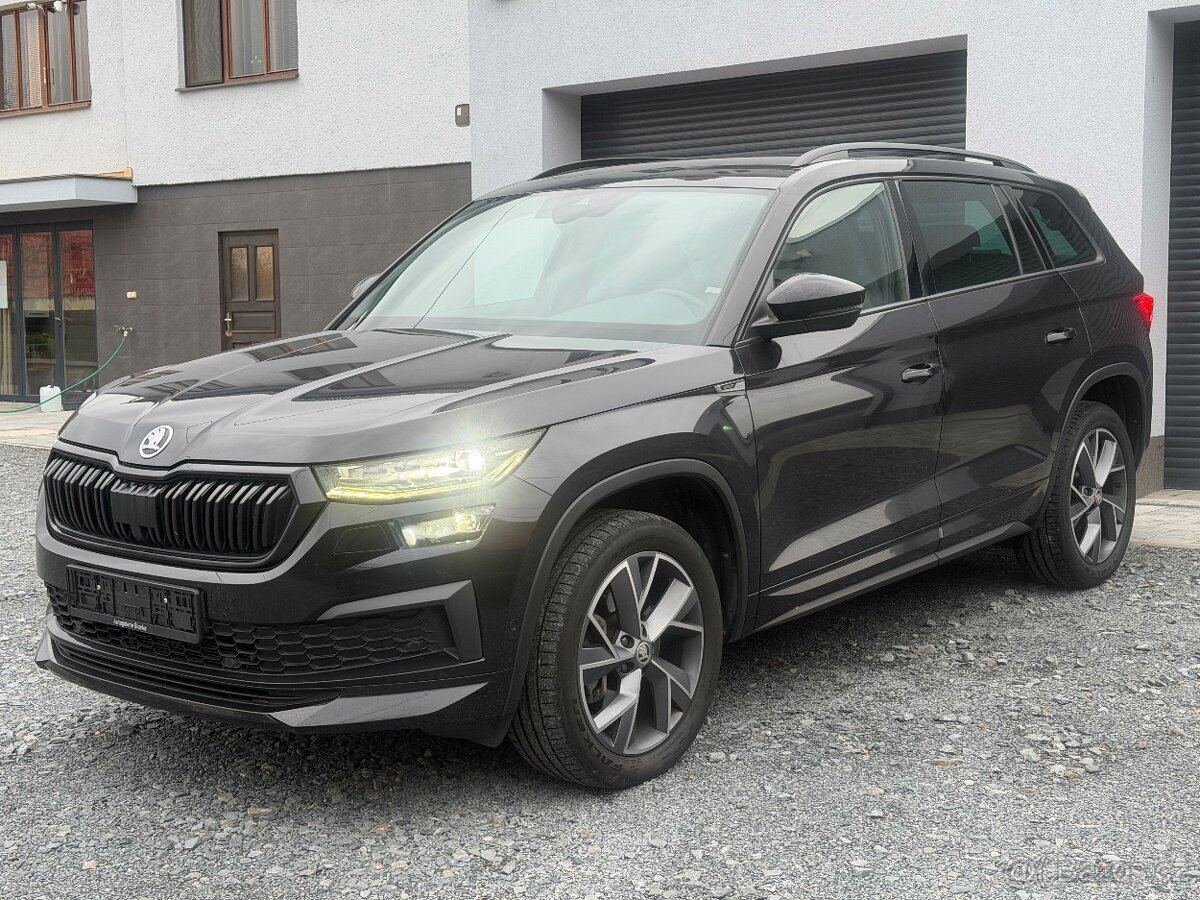 ŠKODA KODIAQ SPORTLINE 2.0TDI 147KW WEBASTO TAŽNÉ 7 MÍST