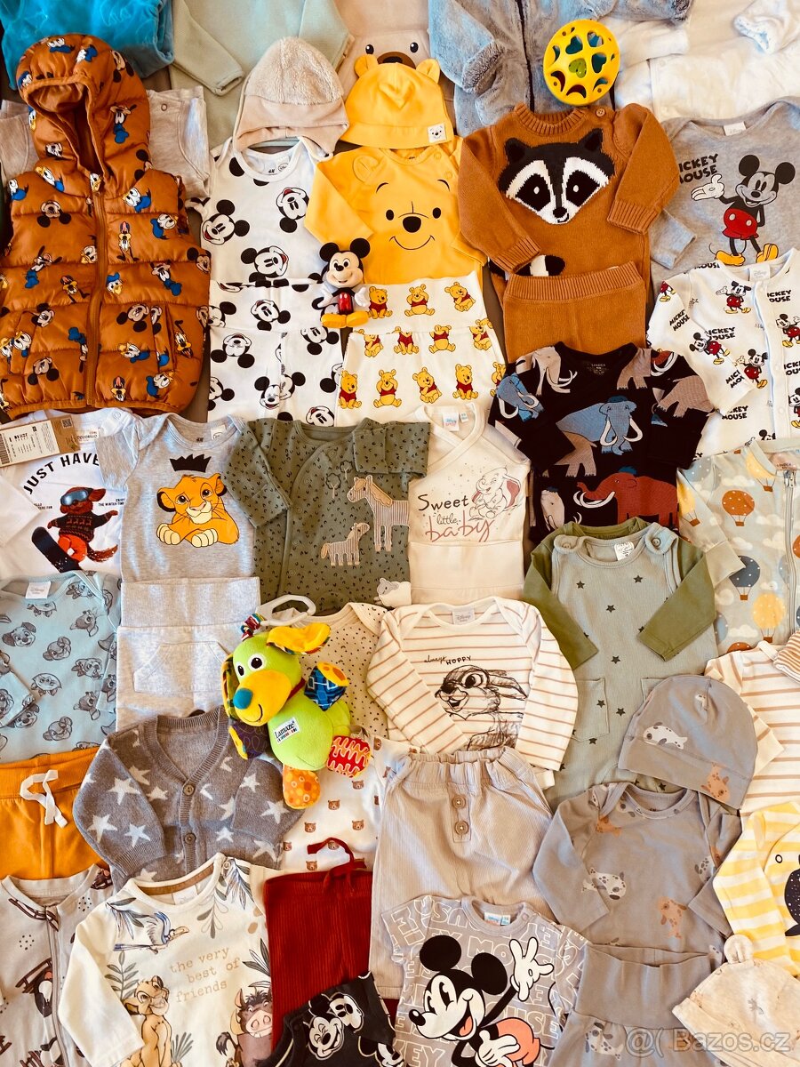 Oblečení na miminko 0-6 m neutrální