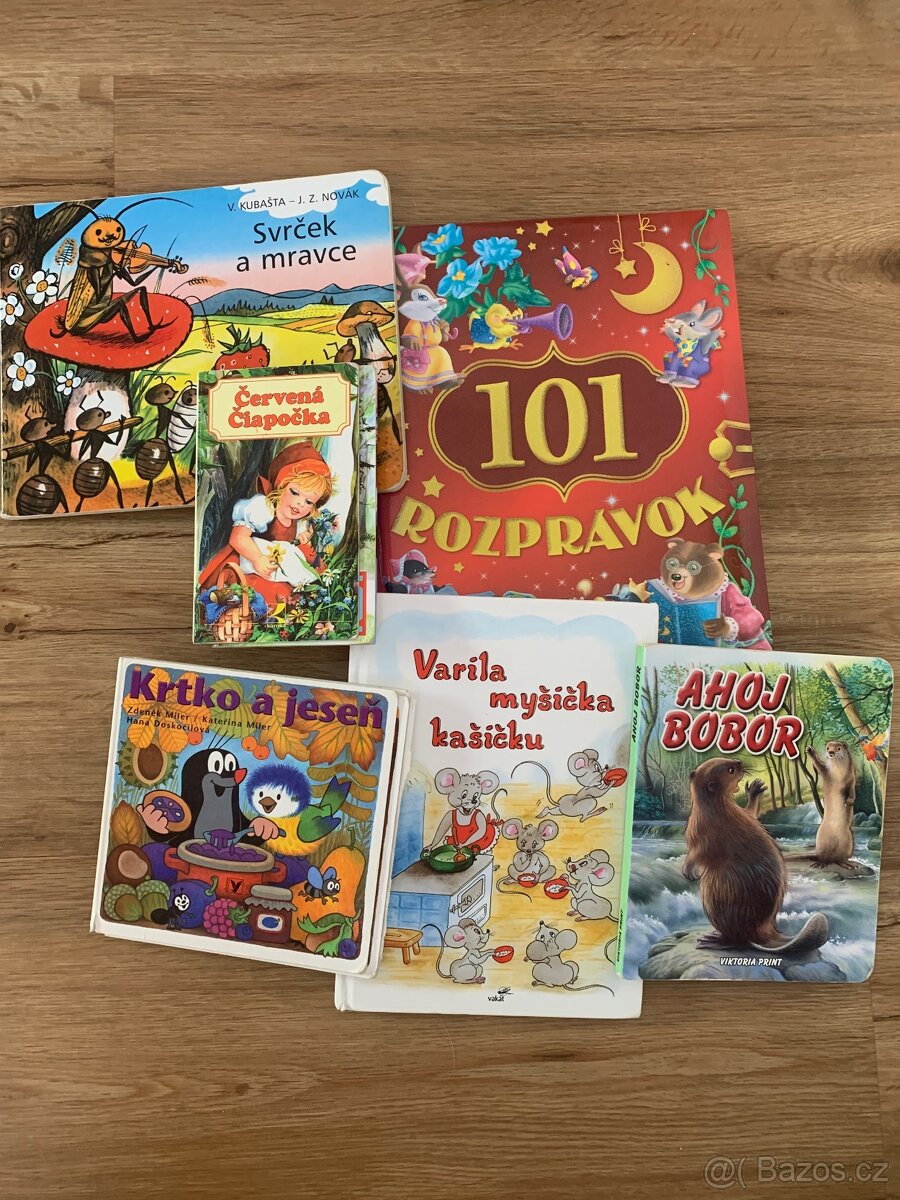 Pohádky ve slovenštině pro děti/Krtek,Červená čiapočka