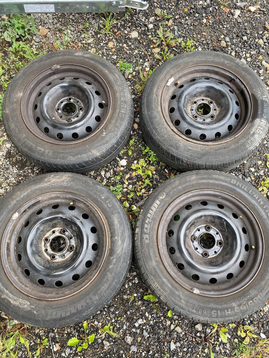 Letní kola 185/65 R15 Peugeot Citroen