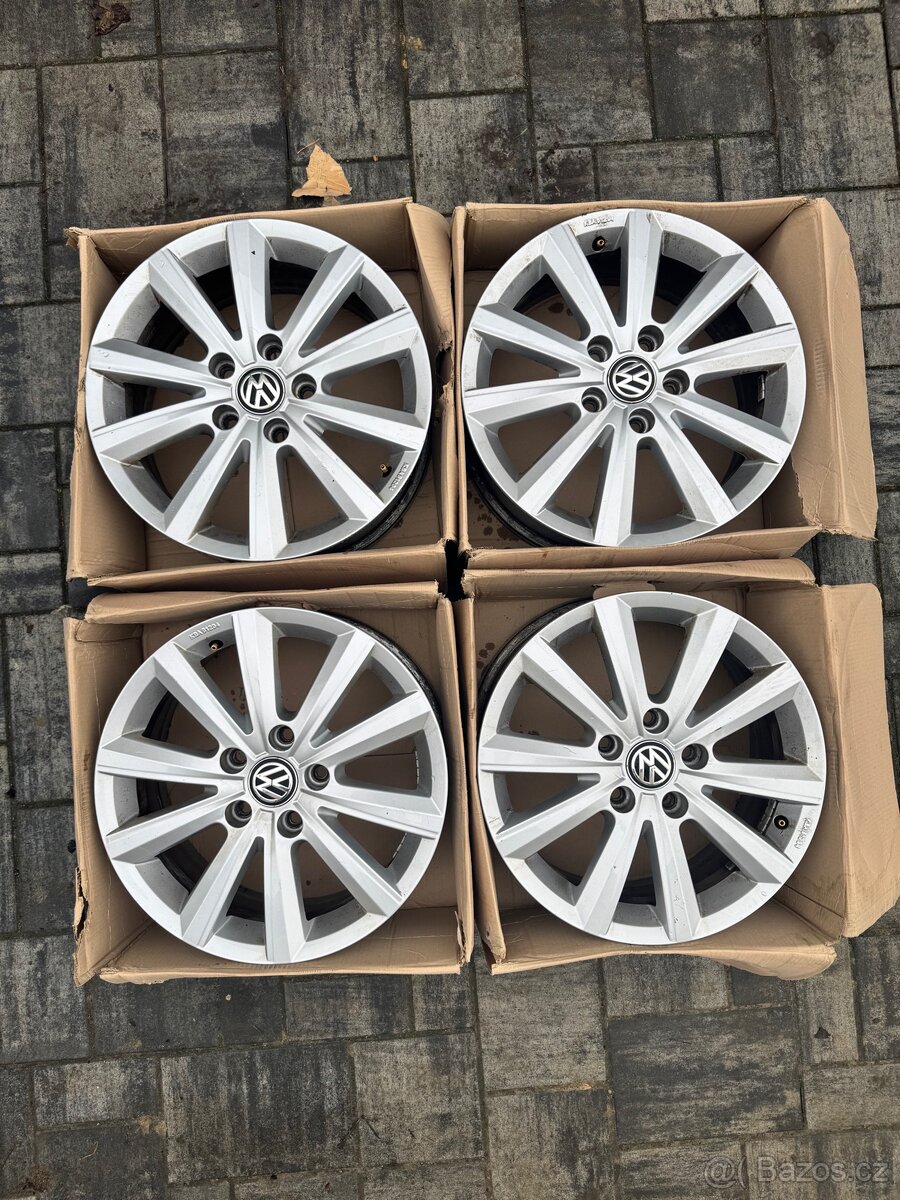 Originální alu kola VW Multivan 7Jx17 H2, 5×112