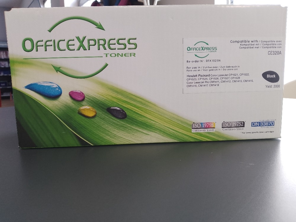 Prodám repasovaný toner CE320A černý CE321 Modrý