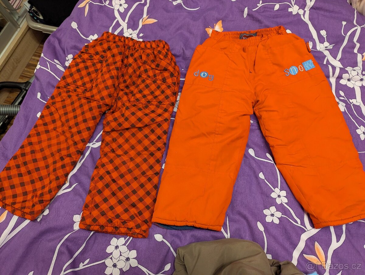 Zateplene kalhoty 80/86