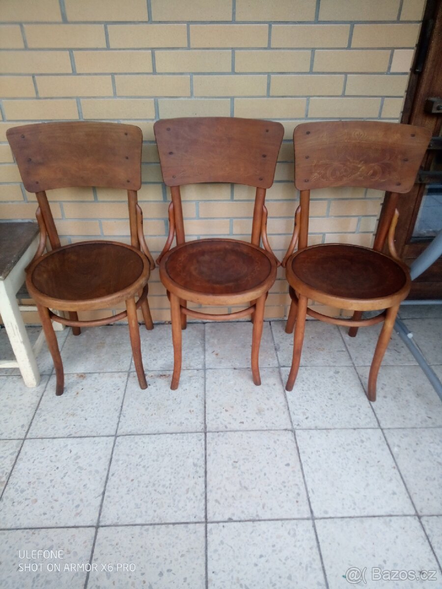 Židle toner 3 ks