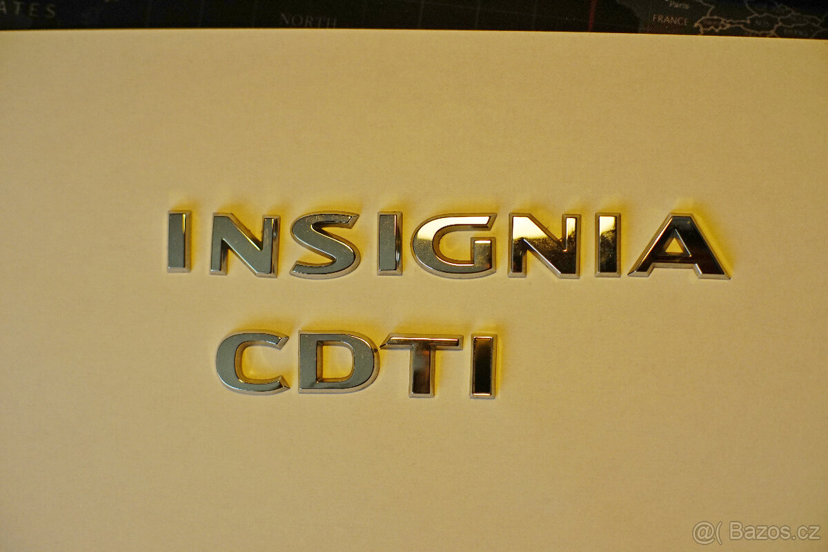 SLEVA Nápis Opel INSIGNIA CDTI (Model 2015)