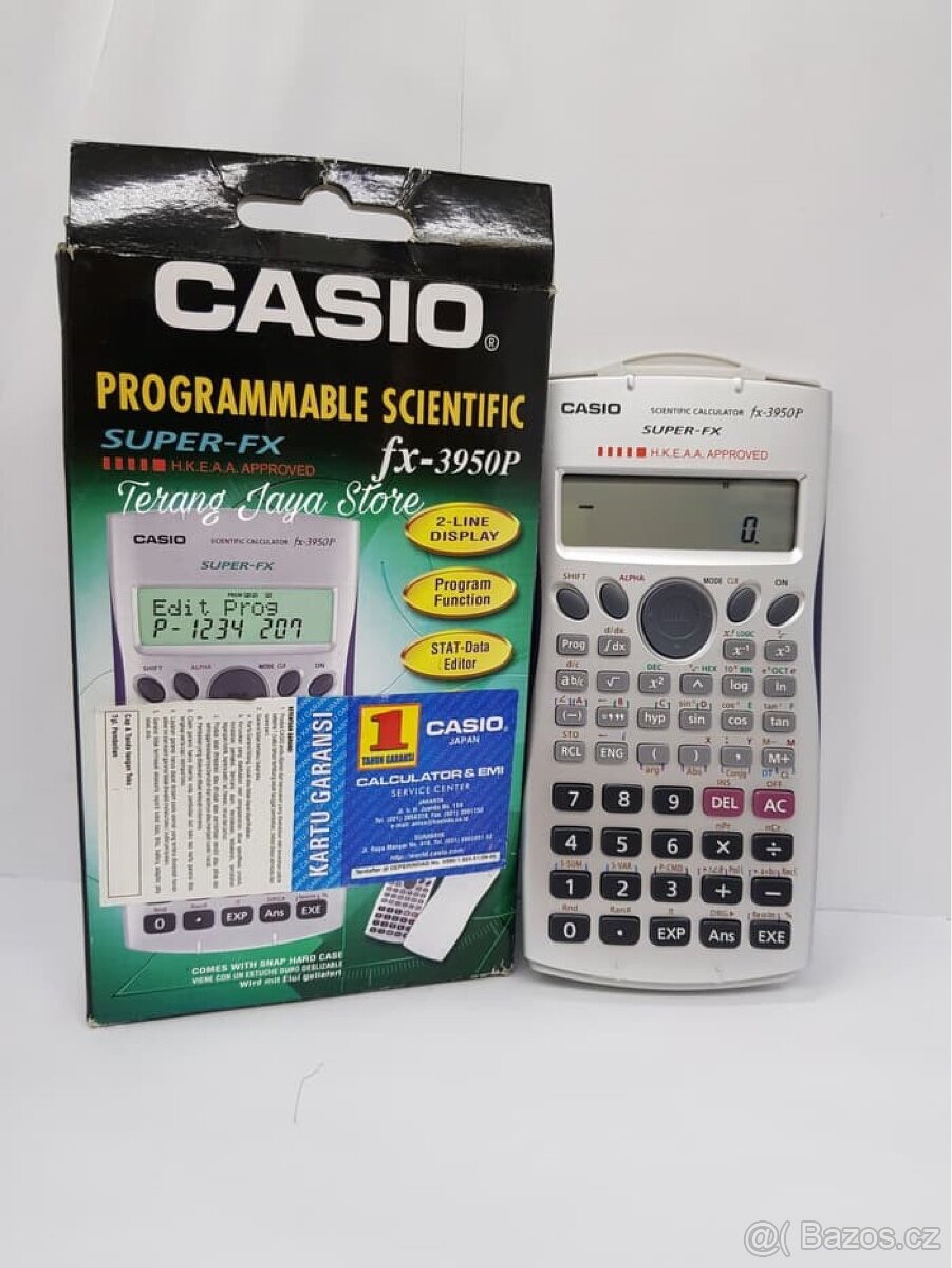 Kalkulačka - CASIO fx-3950P - NOVÁ
