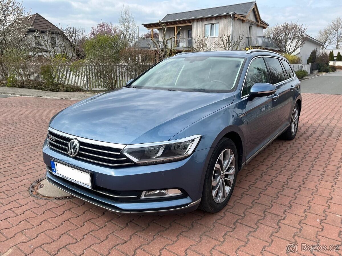 WV Passat b8 2.0 TDI 140 kW DSG 4x4 r.v 2016 původ ČR