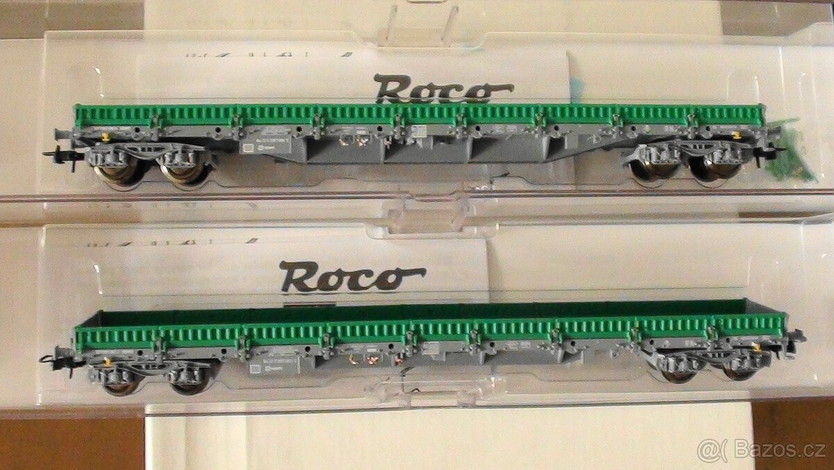 VLÁČKY ho KLANICOVÉ VAGONY RENFE - ROCO SET 2 VOZY